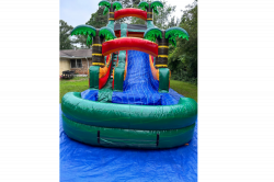 10 1722360411 18FT Tropical Wild Thing Waterslide