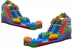 16 1722360492 15FT Megablock waterslide