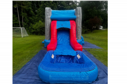 47 1722361104 Justice League bounce house w slide(DRY)