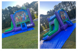 5 1722363321 Scooby-Doo bounce house w slide (WET)