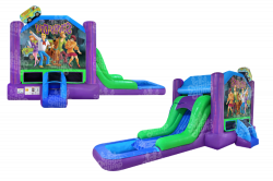 6 1722363302 Scooby-Doo bounce house w slide (WET)