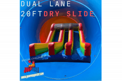 20FT Dual lane (Dry Slide) 20FT Dual lane (Dry Slide)