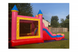 Princess castle bounce house w slide (WET) 29 1722363470 Princess castle bounce house w slide (WET)