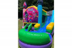 Trolls 6in 1 bounce house w slide(DRY) 34 1722360932 Trolls 6in 1 bounce house w slide(DRY)