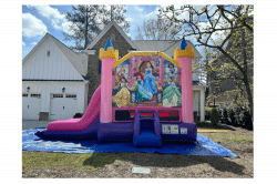 Disney Princess bounce house w slide(DRY) 42 1722361064 Disney Princess bounce house w slide(DRY)