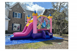 Disney Princess bounce house w slide(DRY) 43 1722361064 Disney Princess bounce house w slide(DRY)
