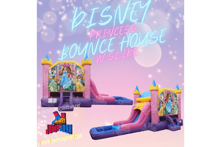 Disney Princess bounce house w slide(DRY) Disney Princess bounce house w slide(DRY)