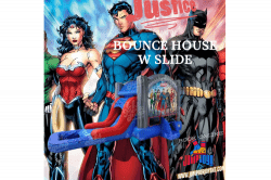 Justice League bounce house w slide(DRY) Justice League bounce house w slide(DRY)